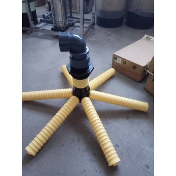 樹(shù)脂桶法蘭布水器,上下集散,六爪,八