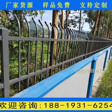 珠海廠房外墻鋅鋼護欄 社區(qū)圍墻鐵圍