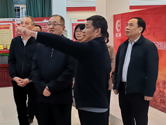 福建省政協(xié)副主席、省工商聯(lián)主席王光遠(yuǎn)一行視察虹潤公司