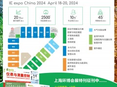 2024年上海環(huán)博會4月18~20日在上海舉辦，《儀表與測量控制》應(yīng)邀參加 E5-M26，歡迎各位領(lǐng)導(dǎo)朋友蒞臨指導(dǎo)........